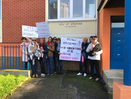 manif crèche Abbeville