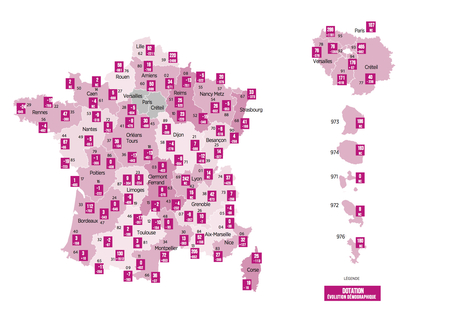 Carte Dotations 2018