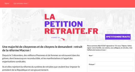 image pétition