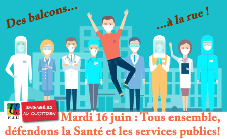 Hopital Tous Ensemble Défendons Saut