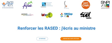 Carte RASED