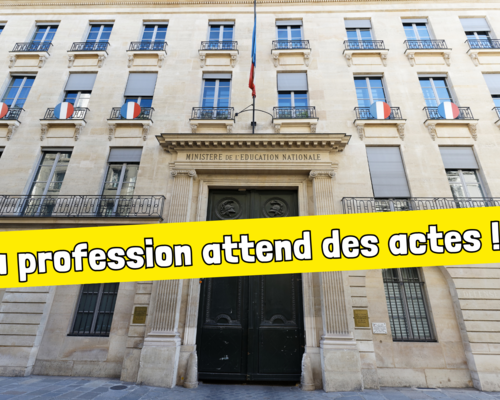 La profession attend des actes 