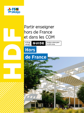 Partir enseigner hors de France et dans les COM